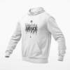 Abrasion Hoodie, Abrasion Logo White Hoodie