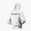 Amaryllis Zip Hoodie, Amaryllis Logo White Zipper Hoodie