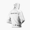 Amberian Dawn Zip Hoodie, Amberian Dawn Logo White Zipper Hoodie