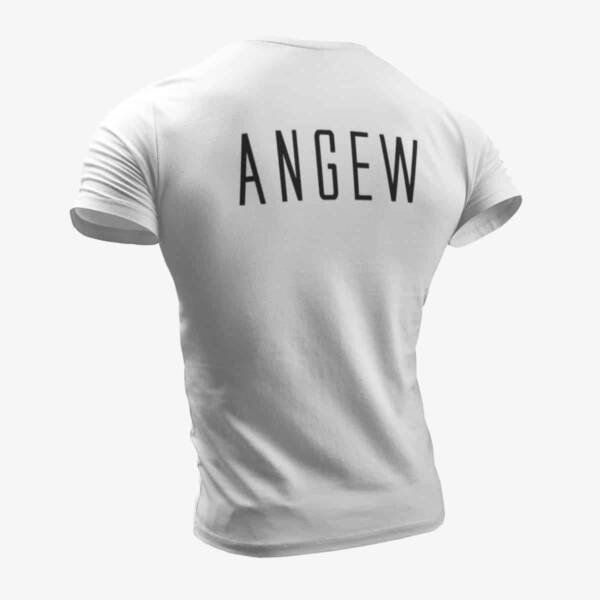 Angew T-Shirt, Angew Logo White T-Shirt