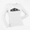 Rondinelli Long Sleeve T-Shirt, Rondinelli Logo White Long Sleeve T-Shirt