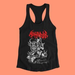 Abominator Tank Top, Abominator Barbarian War Worship Black Tank Top Shirt, Death Metal Merchandise