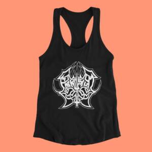 Abruptum Tank Top, Abruptum Band Logo Black Tank Top Shirt, Power Metal Merchandise