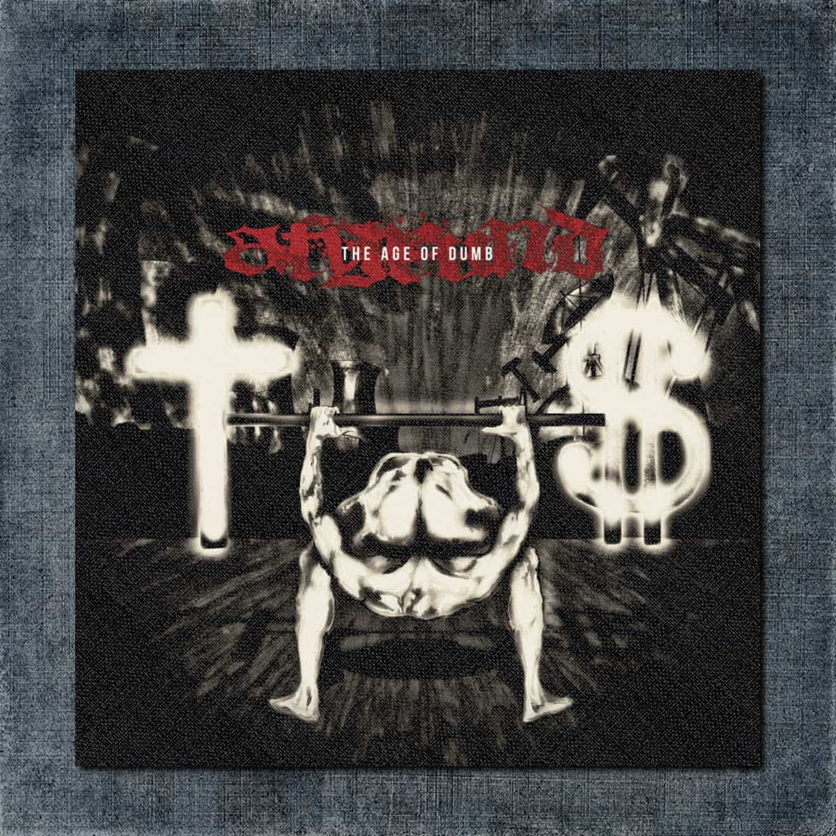 Afgrund Back Patch, Afgrund - The Age Of Dumb Big Back Patch