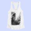 Agalloch Front Tank Top, Agalloch Faustian Echoes White Tank Top Shirt