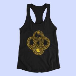 Agalloch Front Tank Top, Agalloch The Serpent & the Sphere Black Tank Top Shirt