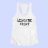 Agnostic Front Tank Top, Agnostic Front Band Logo White Tank Top Shirt, Thrash Metal Merchandise