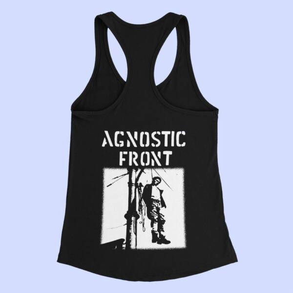 Agnostic Front Tank Top, Agnostic Front Victim In Pain Black Tank Top Shirt