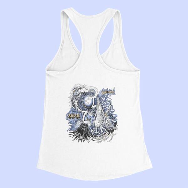 Ahab Tank Top, Ahab The Giant White Tank Top Shirt, Doom Metal Merchandise