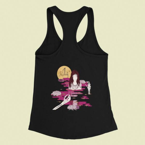 Alcest Tank Top, Alcest Kodama Black Tank Top Shirt, Black Metal Merchandise