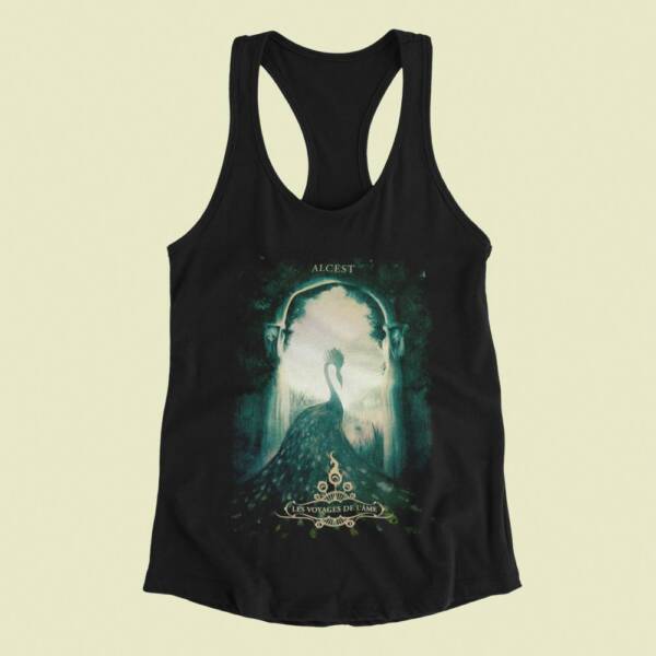 Alcest Tank Top, Alcest Les Voyages de L'âme Black Tank Top Shirt, Black Metal Merchandise