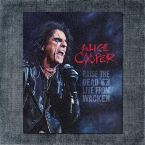 Alice Cooper Back Patch, Alice Cooper - Raise The Death Big Back Patch