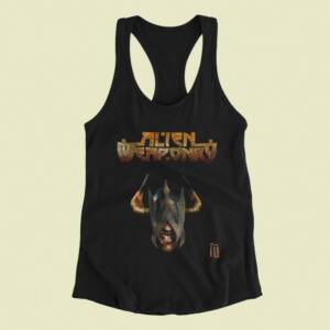 Alien Weaponry Tank Top, Alien Weaponry Tu Black Tank Top Shirt, Thrash Metal Merchandise