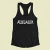Allegaeon Tank Top, Allegaeon Band Logo Black Tank Top Shirt, Melodic Death Metal Merchandise