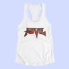 Anvil Tank Top, Anvil Band Logo White Tank Top Shirt, Power Metal Merchandise