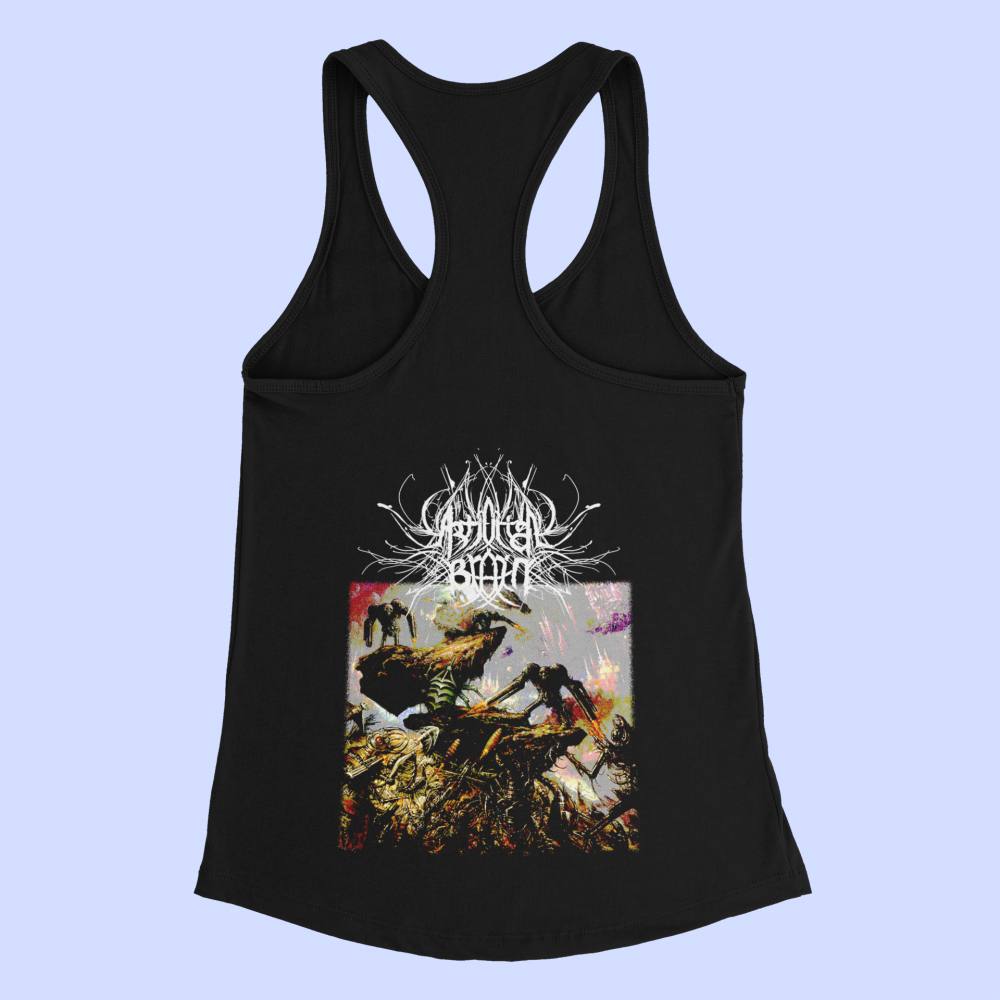 Artificial Brain Tank Top, Artificial Brain Labyrinth Constellation Black Tank Top Shirt