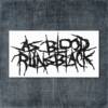 As Blood Runs Black Back Patch, As Blood Runs Black, Black Logo Big Back Patch