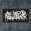As Blood Runs Black Back Patch, As Blood Runs Black, White Logo Big Back Patch