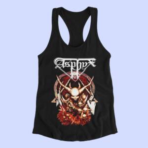 Asphyx Tank Top, Asphyx Artwork Black Tank Top Shirt, Doom Metal Merchandise