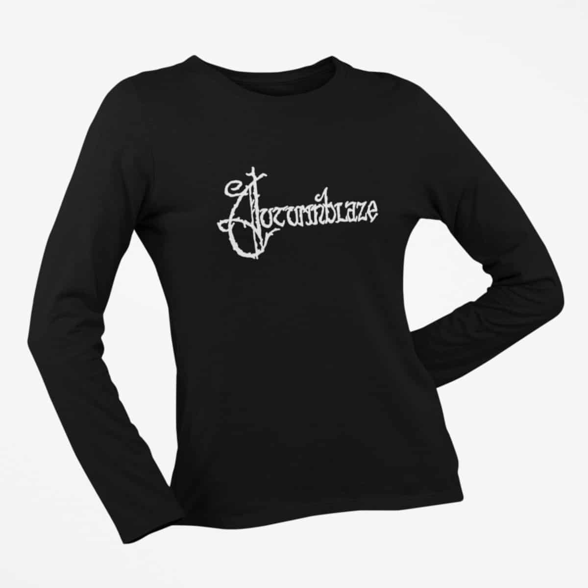 Autumnblaze Long Sleeve T-Shirt, Autumnblaze Logo Black Long Sleeve T-Shirt