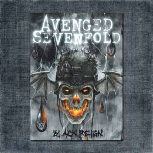 Avenged Sevenfold Back Patch, Avenged Sevenfold - Black Reign Big Back Patch