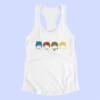 Beatles Tank Top, The Beatles White Tank Top Shirt