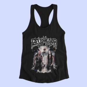 Belphegor Tank Top, Belphegor Artwork Black Tank Top Shirt, Black Metal Merchandise