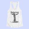 Black Jesus Tank Top, Black Jesus Malevolence Rising White Tank Top Shirt, Death Metal Merchandise