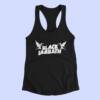 Black Sabbath Tank Top, Black Sabbath Band Logo Black Tank Top Shirt