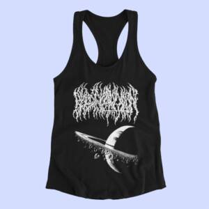 Blood Incantation Tank Top, Blood Incantation Interdimensional Extinction Black Tank Top Shirt