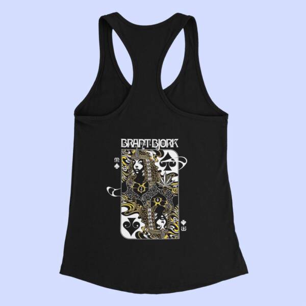 Brant Bjork Tank Top, Brant Bjork Mankind Woman Black Tank Top Shirt, Heavy Metal Merchandise