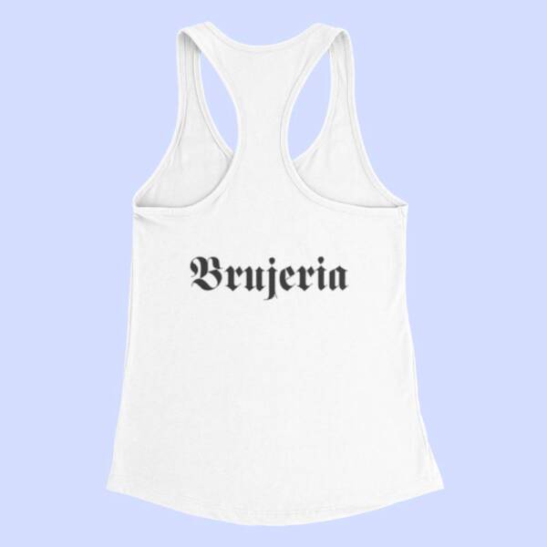 Brujeria Tank Top, Brujeria Band Logo White Tank Top Shirt