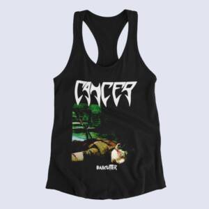 Cancer Tank Top, Cancer Ballcutter Black Tank Top Shirt, Death Metal Merchandise