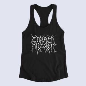 Carach Angren Tank Top, Carach Angren Band Logo Black Tank Top Shirt, Symphonic Black Metal Merchandise