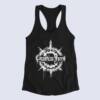 Carpathian Forest Tank Top, Carpathian Forest Band Logo Black Tank Top Shirt, Black Metal Merchandise