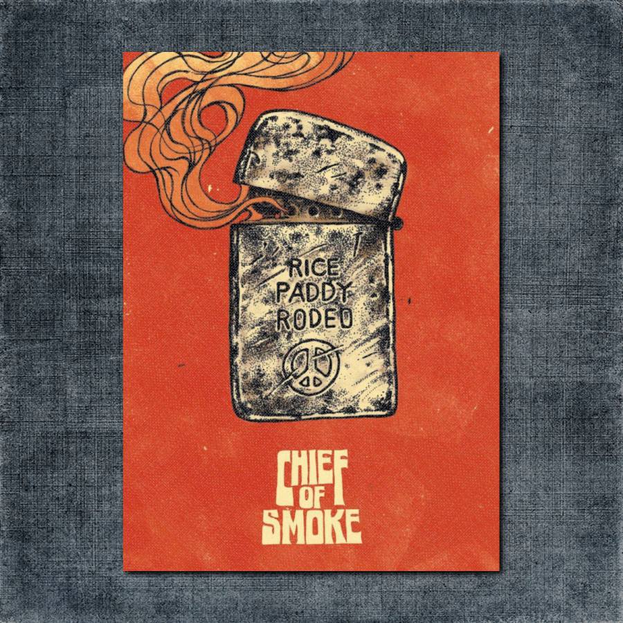 Chief Of Smoke - Rice Paddy Rodeo Big Back Patch