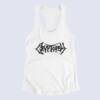 Cryptopsy Tank Top, Cryptopsy Band Logo White Tank Top Shirt