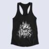 Dark Fortress Tank Top, Dark Fortress Band Logo Black Tank Top Shirt, Melodic Black Metal Merchandise