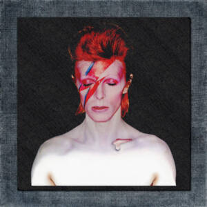 David Bowie Back Patch, David Bowie – Aladdin Sane Big Back Patch