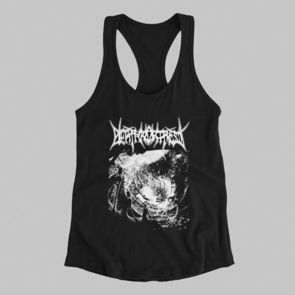 Death Fortress Tank Top, Death Fortress Among the Ranks of the Unconquerable Black Tank Top Shirt, Black Metal Merchandise