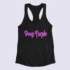 Deep Purple Tank Top, Deep Purple Band Logo Black Tank Top Shirt, Heavy Metal Merchandise