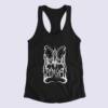 Dimmu Borgir Tank Top, Dimmu Borgir Band Logo Black Tank Top Shirt, Symphonic Black Metal Merchandise