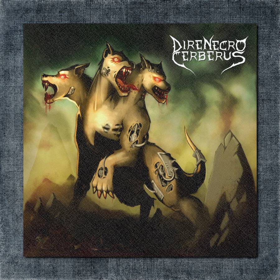 Dire Necro Cerberus - Dire Necro Cerberus Big Back Patch