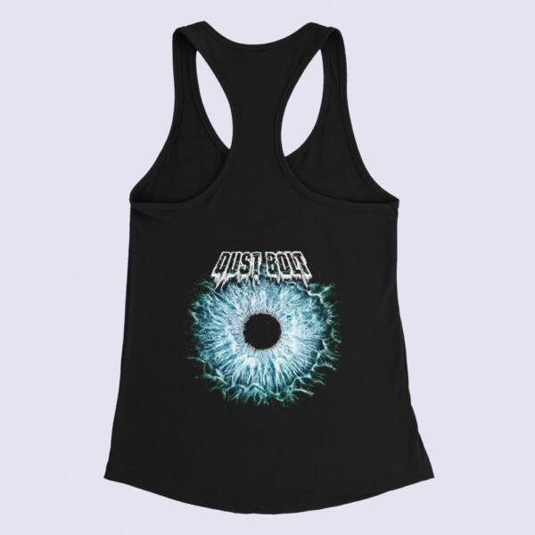 Dust Bolt Tank Top, Dust Bolt Trapped In Chaos Black Tank Top Shirt, Thrash Metal Merchandise - Image 2