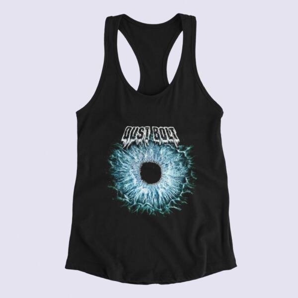 Dust Bolt Tank Top, Dust Bolt Trapped In Chaos Black Tank Top Shirt, Thrash Metal Merchandise