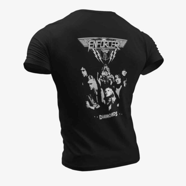 Enforcer T-Shirt, Enforcer Diamonds Black T-Shirt