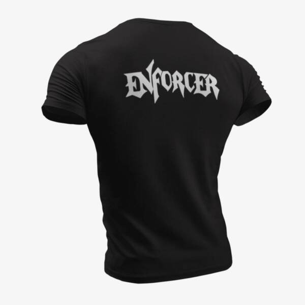 Enforcer T-Shirt, Enforcer Logo Black T-Shirt