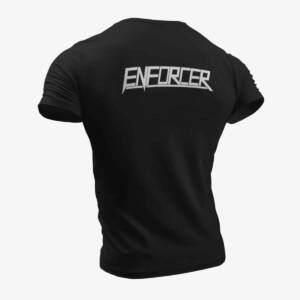 Enforcer T-Shirt, Enforcer Logo Black T-Shirt