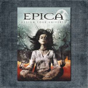 Epica Back Patch, Epica - Design Your Universe Big Back Patch