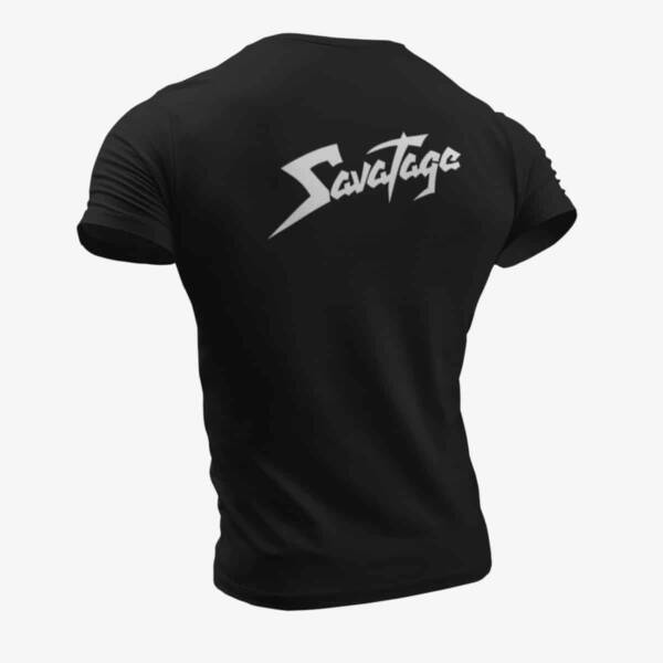 Savatage T-Shirt, Savatage Logo Black T-Shirt